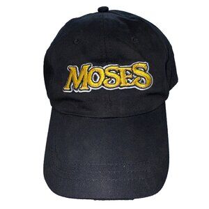 Moses Sight & Sound Theatres Ball Cap Black Strapback Hat